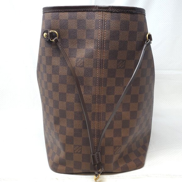 Louis Vuitton Damier Ebene Canvas Neverfull MM Tote w/ COA - Picture 4 of 16